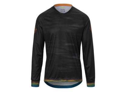 Giro Roust Long Sleeve MTB Jersey - Black Hot Lap Black Hot Lap Small 