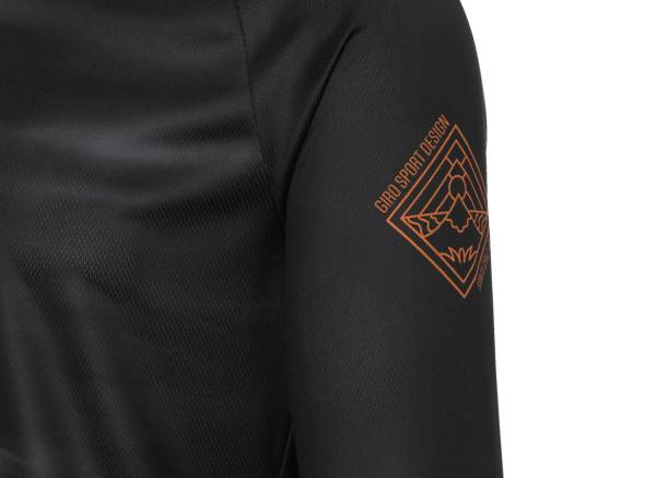 Giro Roust Long Sleeve MTB Jersey - Black Hot Lap