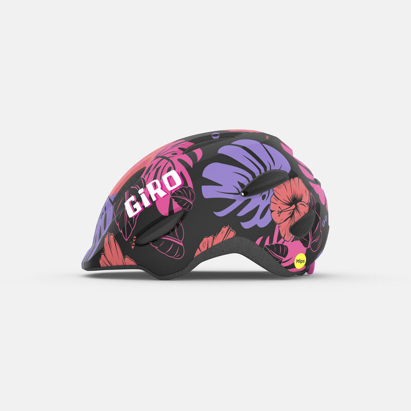 Giro Scamp MIPS Child Helmet - Matt Black Floral - 2023