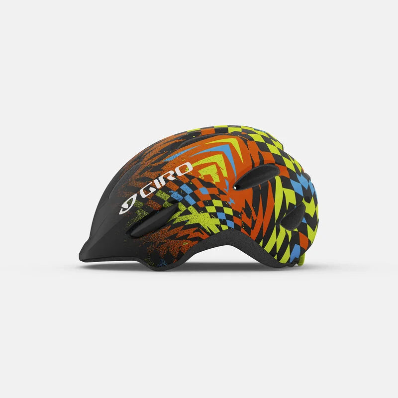 Giro Scamp Child Helmet - Matt Black-Check Fade