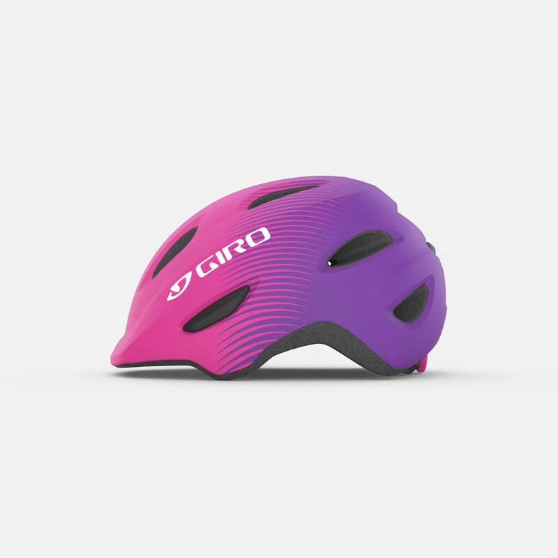 Giro Scamp Child Helmet - Matt Bright Pink-Purple Fade - 2023