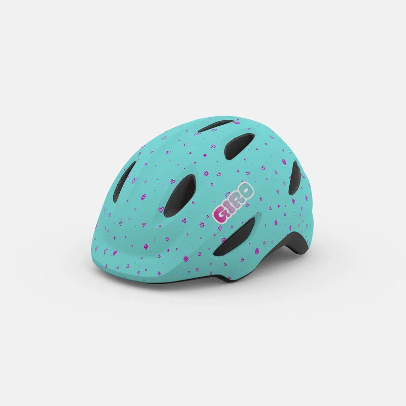 Giro Scamp Child Helmet - Matt Screaming Teal