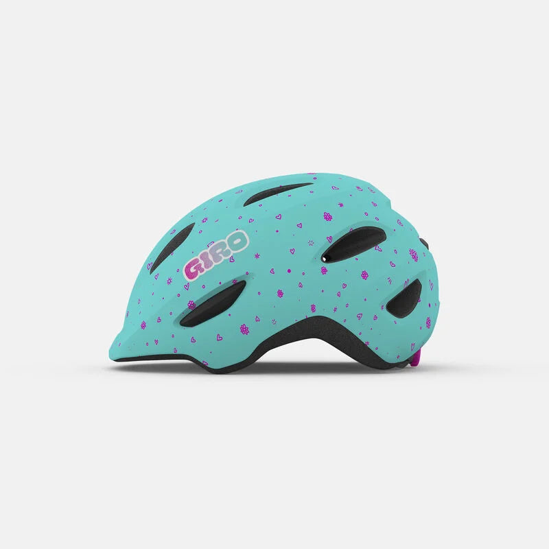 Giro Scamp Child Helmet - Matt Screaming Teal