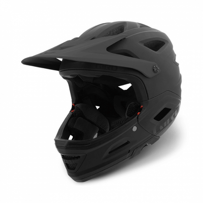 Giro Switchblade MIPS Full Face Helmet - Matt Black-Gloss Black