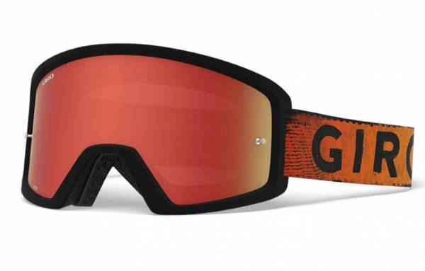 Giro Tazz MTB Goggle Black Red Hypnotic Amber Clear 2020