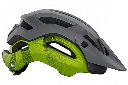 Giro Manifest Spherical MTB Helmet - Matt Metallic Black-Ano Lime - 2022