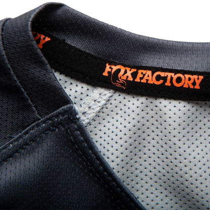 Fox Factory High Tail Long Sleeve MTB Jersey - Dark Gray