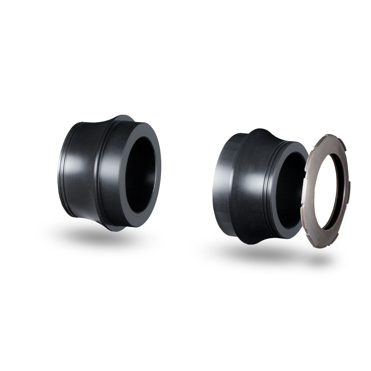 Chris King PressFit 30 Bottom Bracket Conversion Kit Black #1 - 68mm BB - 24mm Spindle - Road 