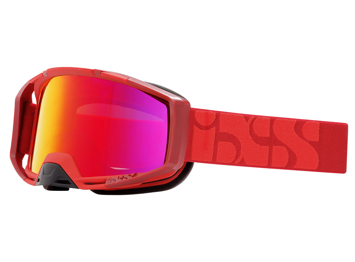 iXS Trigger MTB Goggle - Racing Red-Mirror Orange Racing Red - Mirror Orange  