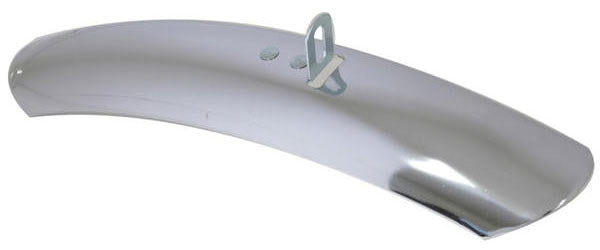 CBO 26" Steel Mini Front Fender - Silver Silver  