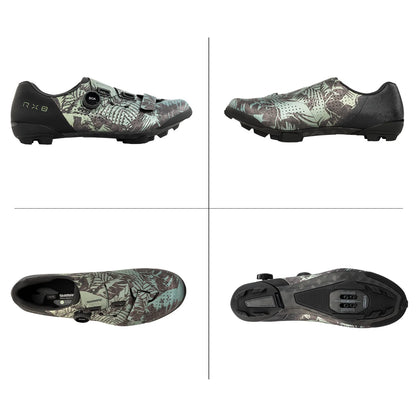 Shimano RX801 Gravel Shoe - Special Edition - Tropical Leaves - 2023