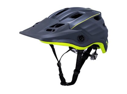 Kali Protectives Maya 2.0 Revolt MTB Helmet - Matt Titanium-Flo Yellow - 2019 Matt Titanium - Flo Yellow Large/X-Large 