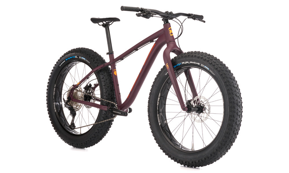 Kona WO 26 Fat Bike - Matt Plum - 2022/23 - Cambria Bike