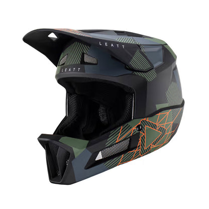 Leatt MTB Gravity 2.0 Full Face Helmet - Camo - 2023