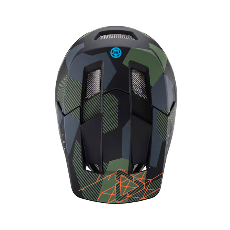 Leatt MTB Gravity 2.0 Full Face Helmet - Camo - 2023