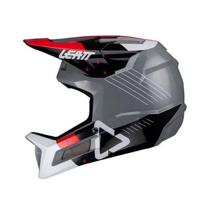 Leatt MTB Gravity 2.0 Full Face Helmet - Titanium - 2023