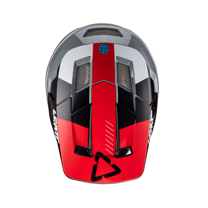 Leatt MTB Gravity 2.0 Full Face Helmet - Titanium - 2023