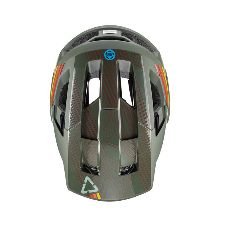 Leatt MTB Enduro 4.0 Full Face Helmet - Pine - 2023