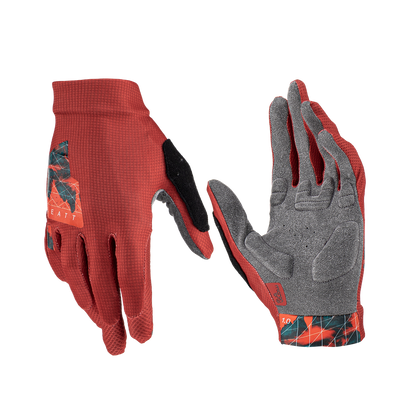 Leatt MTB 1.0 Padded Palm Glove - Lava - 2023
