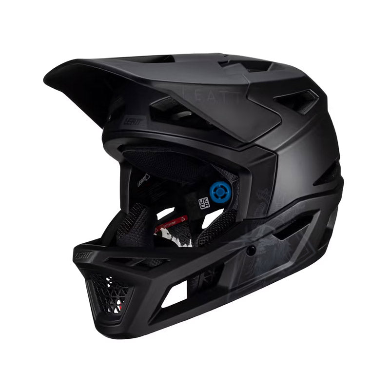 Leatt MTB Gravity 4.0 Full Face Helmet - Stealth - 2023