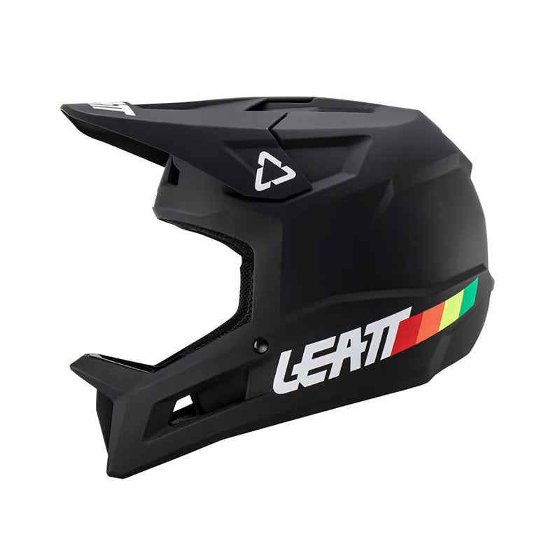 Leatt MTB Gravity 1.0 Full Face Helmet - Black - 2023
