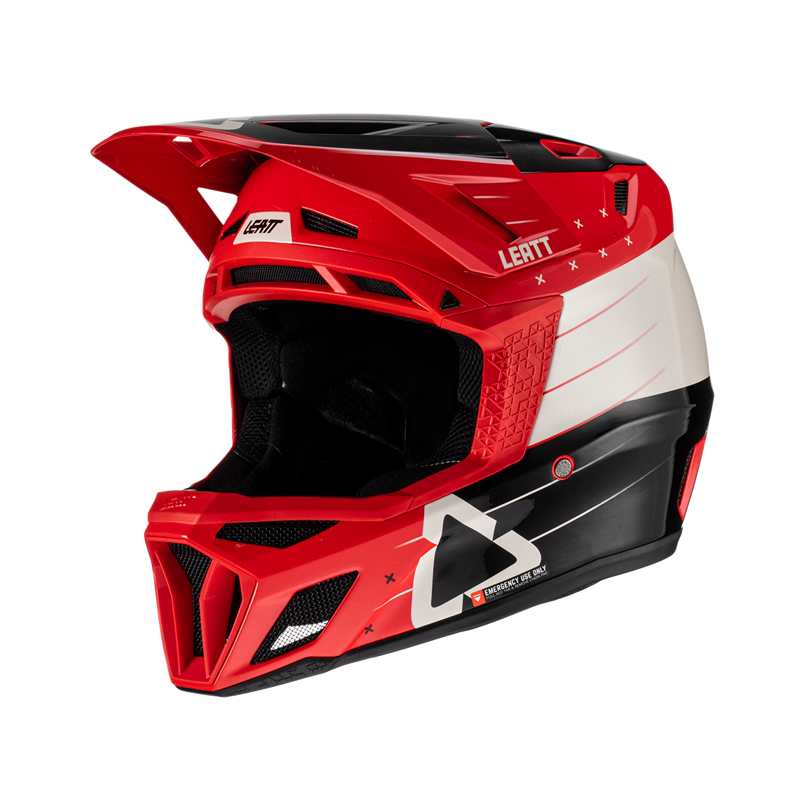mtb helm leatt Leatt MTB Gravity 8.0 Full Face Helmet - Fire