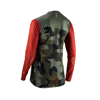 Leatt Gravity 4.0 Long Sleeve MTB Jersey - Womens - Camo - 2023