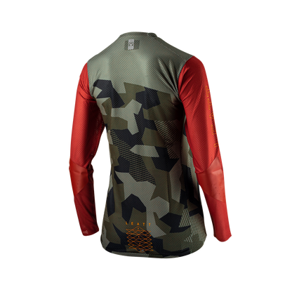 Leatt Gravity 4.0 Long Sleeve MTB Jersey - Womens - Camo - 2023