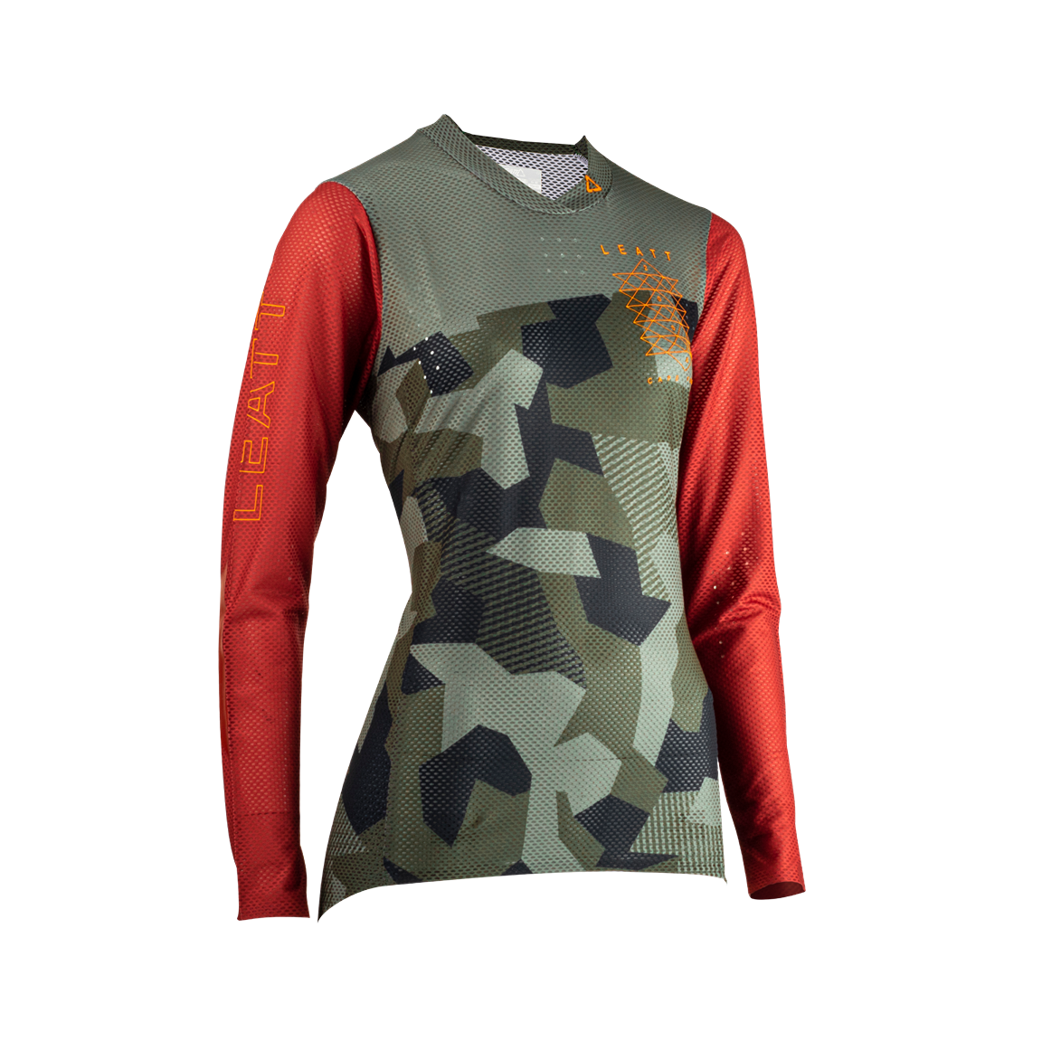 Leatt Gravity 4.0 Long Sleeve MTB Jersey - Womens - Camo - 2023