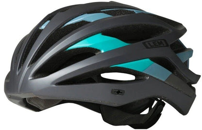 LEM Gavia Road Bike Helmet - Aqua-Black