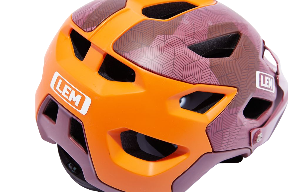 LEM Flow MTB Helmet - Garnet