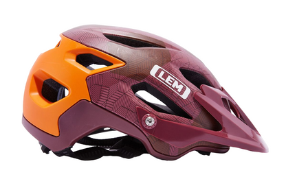 LEM Flow MTB Helmet - Garnet