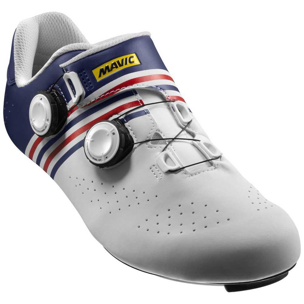 Mavic Cosmic Pro SL LTD France Road Shoe - White-Medievil