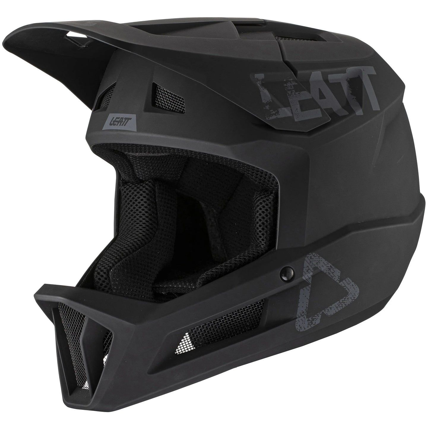 Leatt MTB 1.0 DH Full Face Helmet -  Black - Prior Season