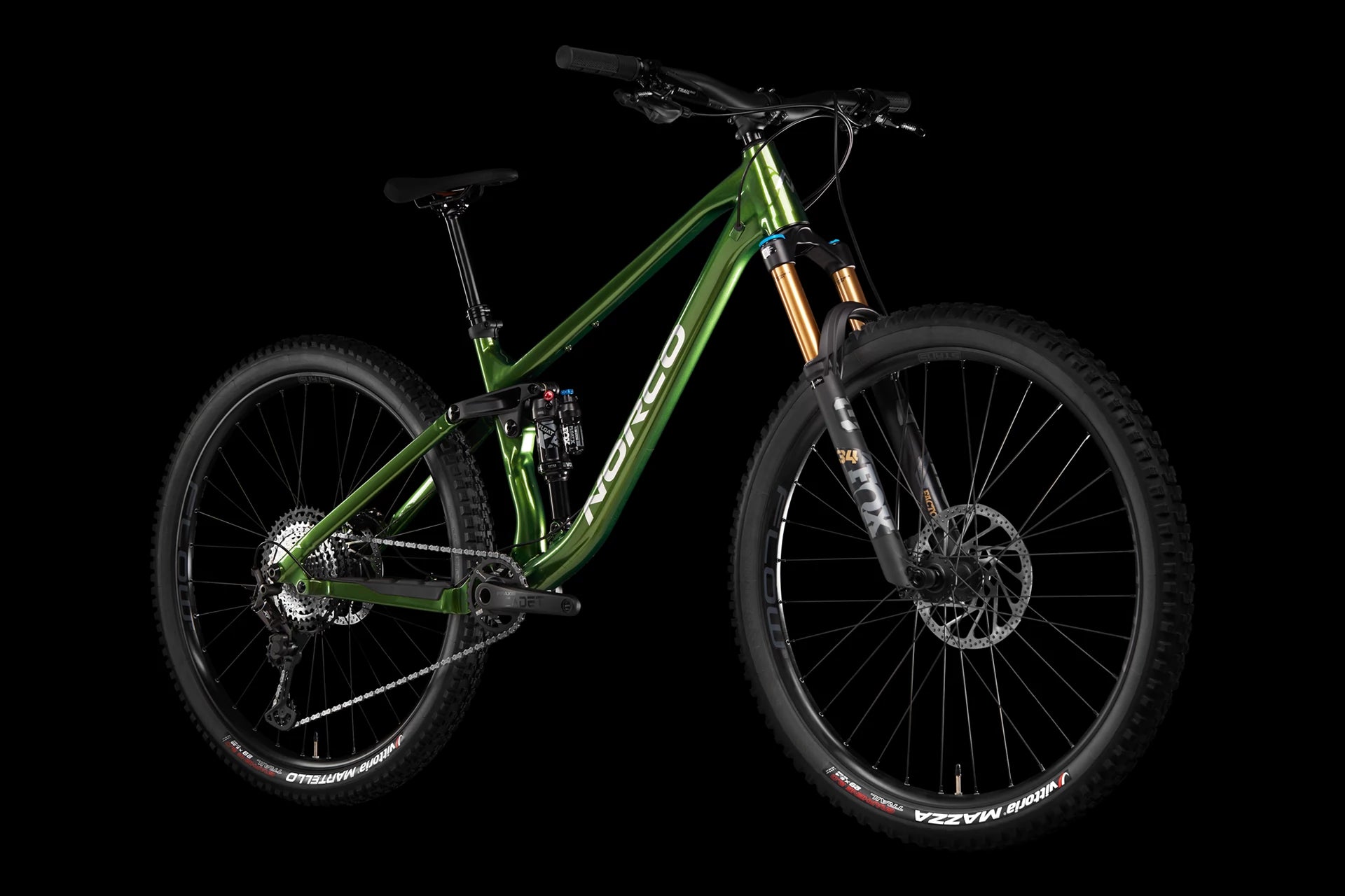 Norco Fluid FS A1 29 - Green-Gray - 2023 - Cambria Bike