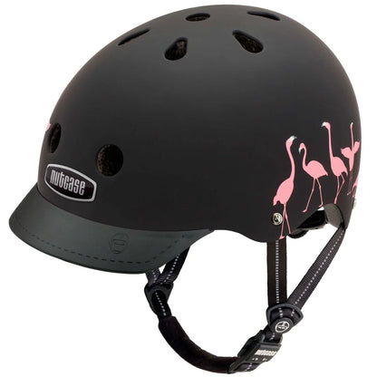 Nutcase Street Helmet - Flamingo Fun Matte Flamingo Fun Medium 