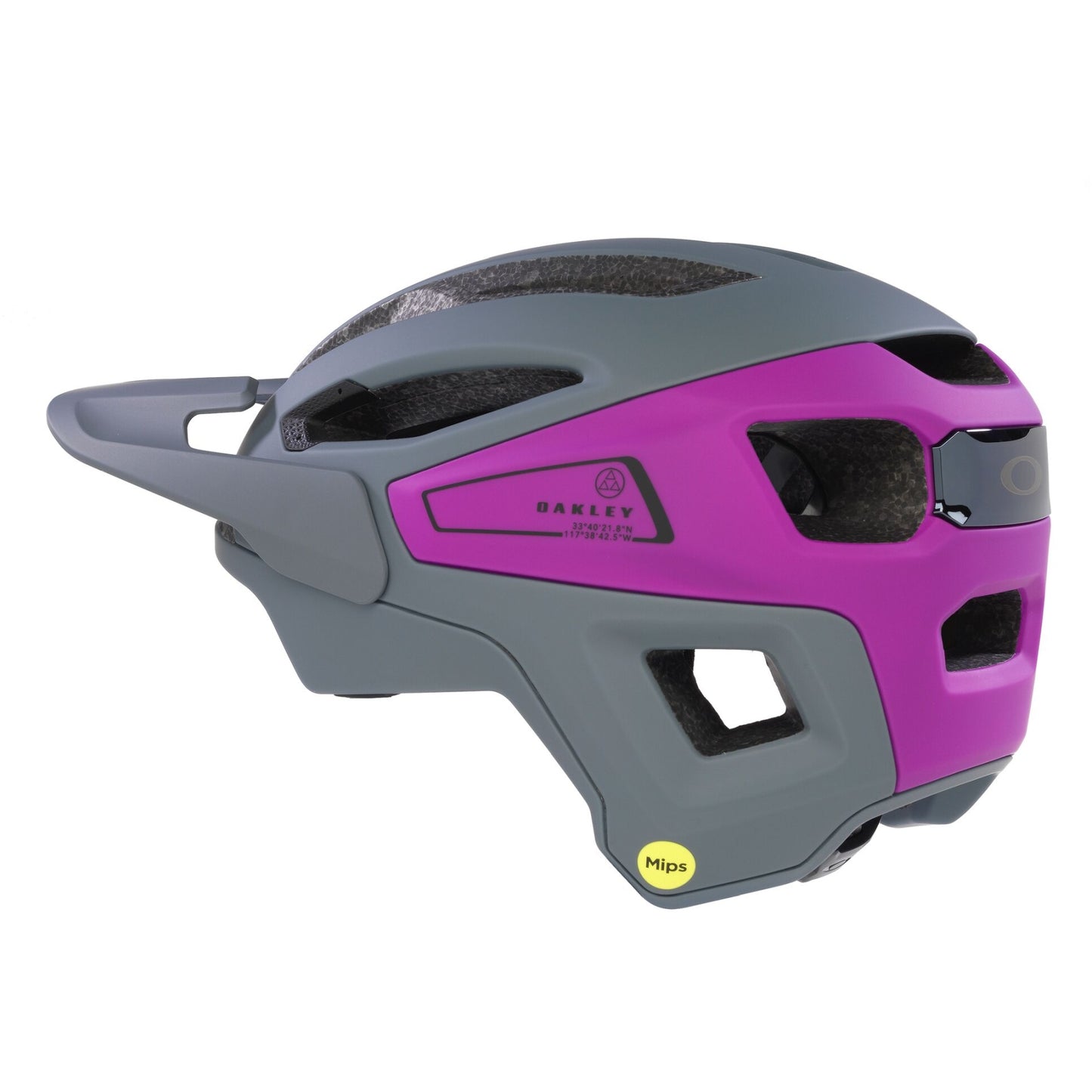 Oakley DRT3 MTB Helmet - Forged Iron-Ultra Purple - 2022