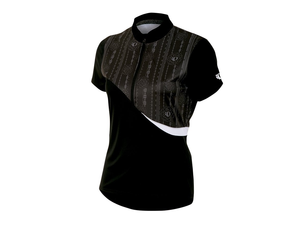 Pearl Izumi Launch Short Sleeve MTB Jersey - Womens - Black Black Medium 