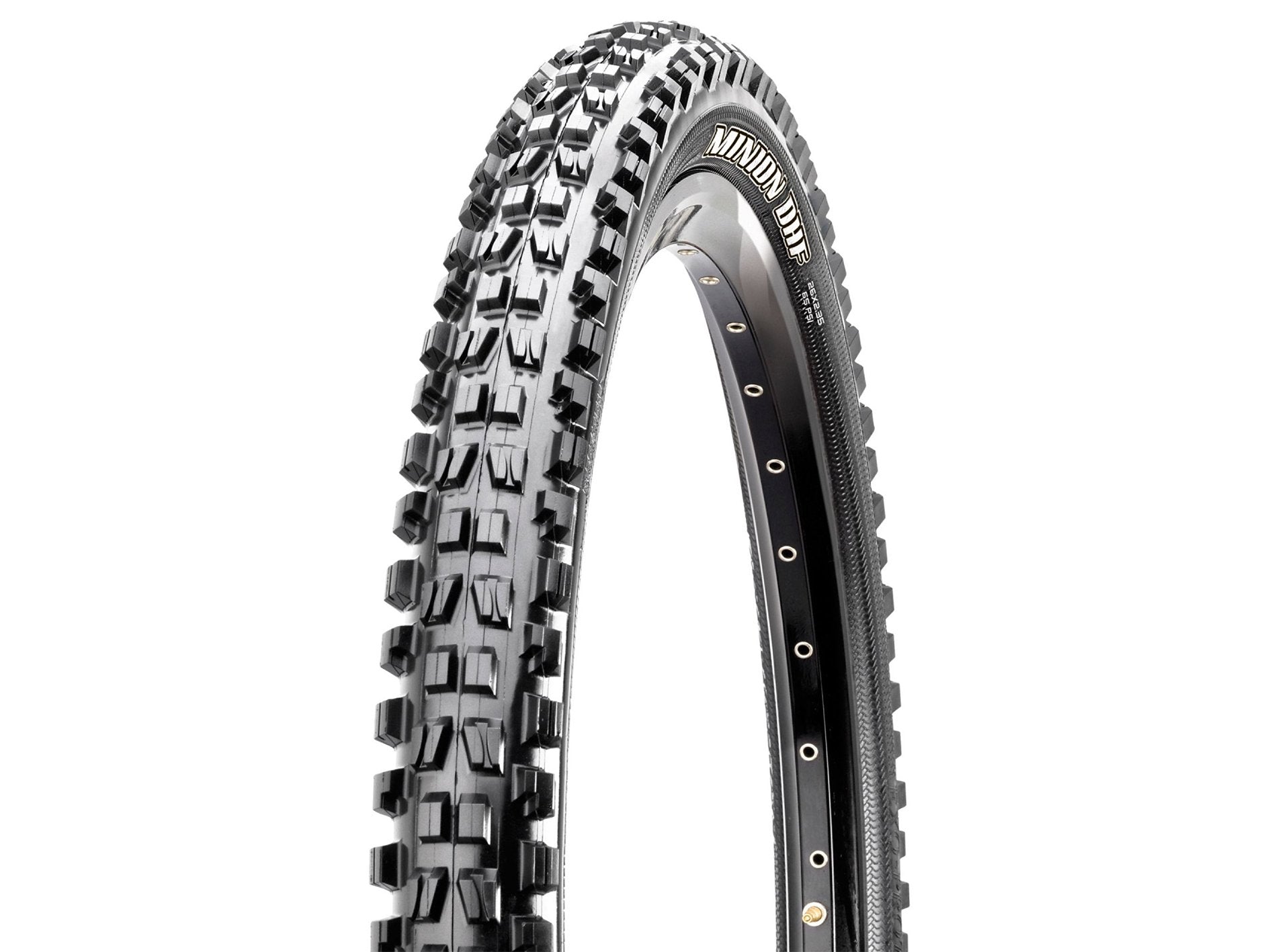 Maxxis Minion DHF 26" Folding MTB Tire - EXO Black 2.5" Single Ply - (EXO)EXO Sidewall - 60TPI