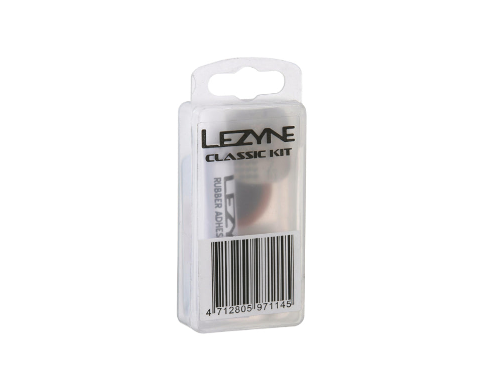 Lezyne Classic Bike Puncture Repair Kit Clear  