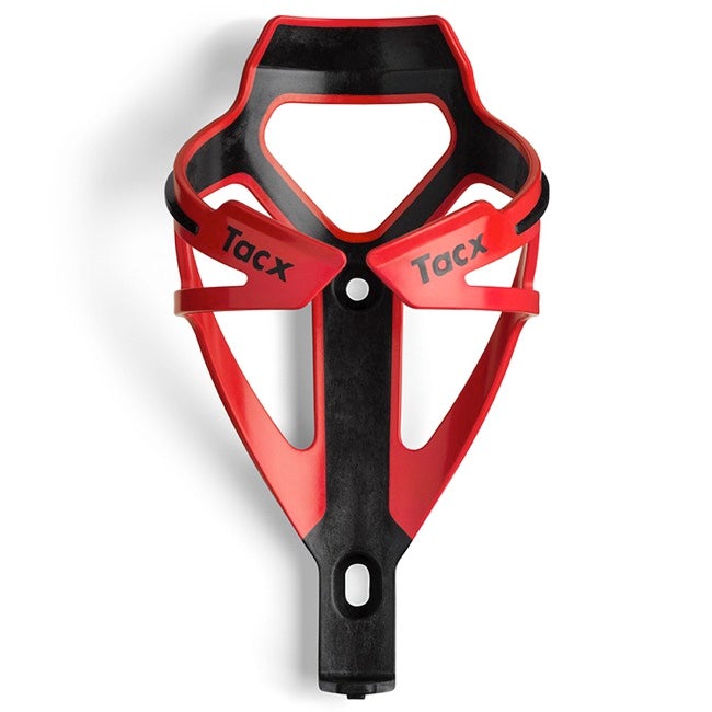 Tacx Deva Water Bottle Cage - Red Red  