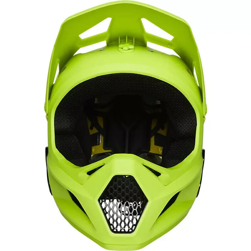 Fox Racing Rampage Full Face Helmet - Youth - Flo Yellow