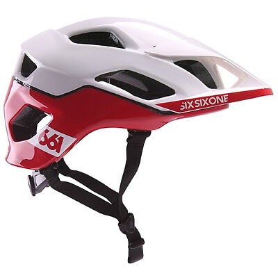 661 Evo AM Patrol MTB Helmet - White-Red