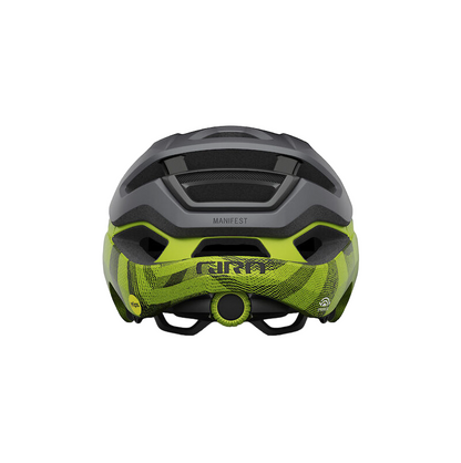 Giro Manifest Spherical MTB Helmet - Matt Metallic Black-Ano Lime - 2022