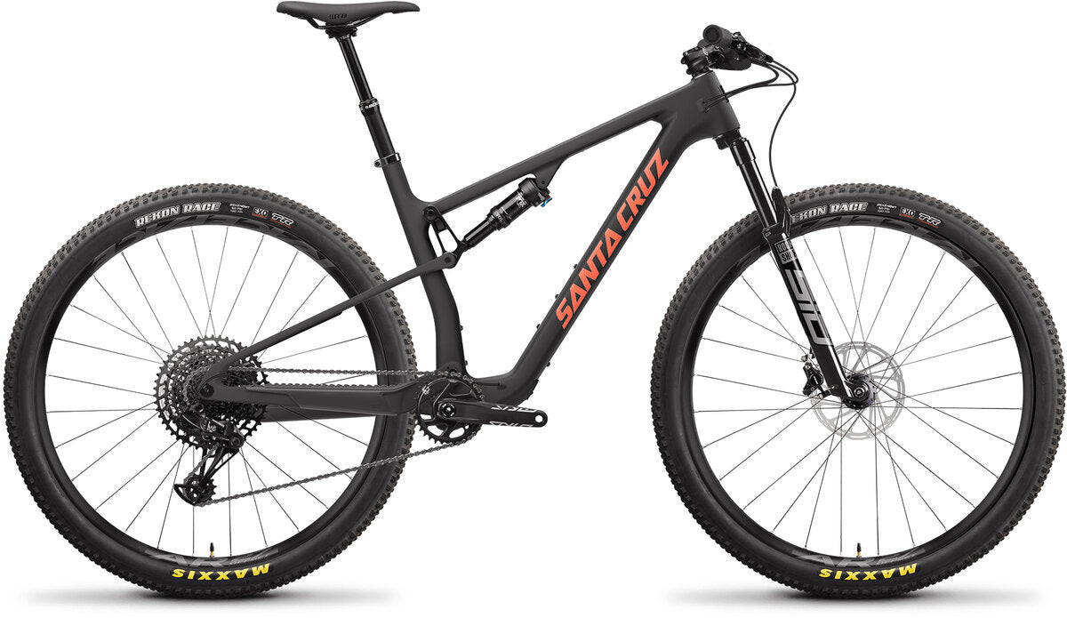 Santa Cruz Blur Carbon TR 29 - R Kit - Dark Matter-Salmon - 2023