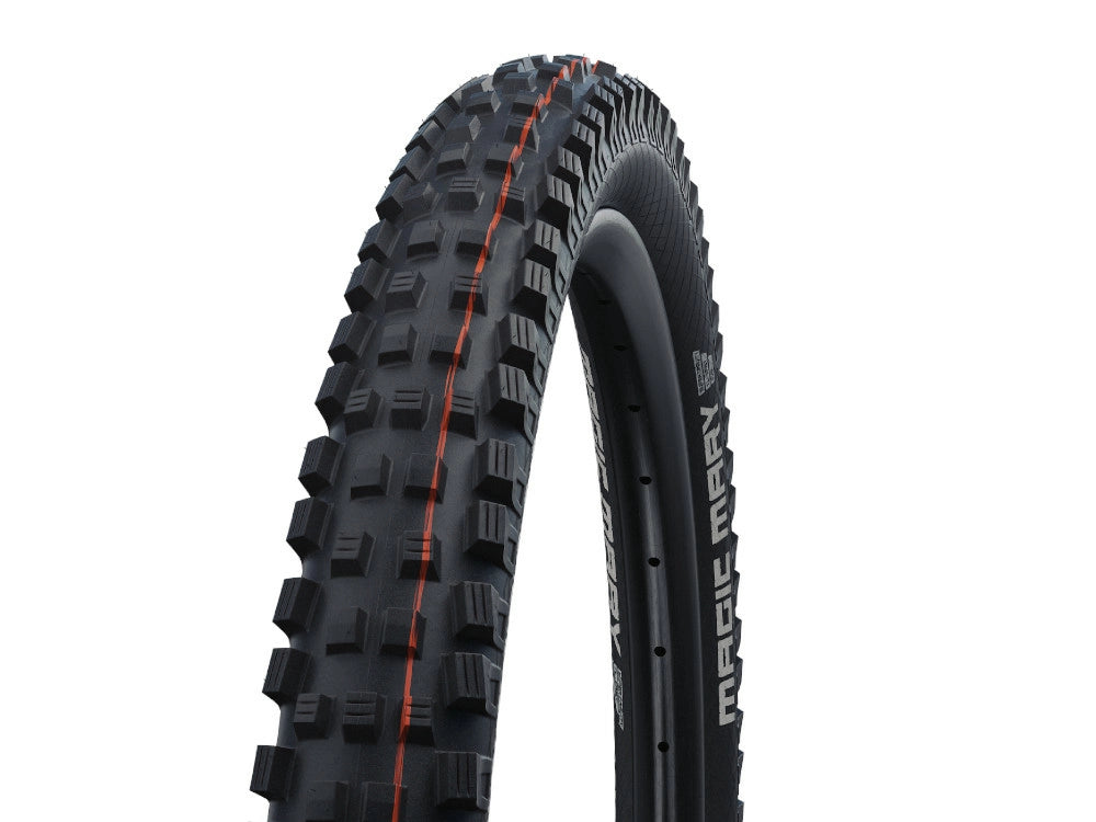 Schwalbe Magic Mary Evolution 29" Folding MTB Tire - Super Trail - Addix Black 2.4" Addix Soft