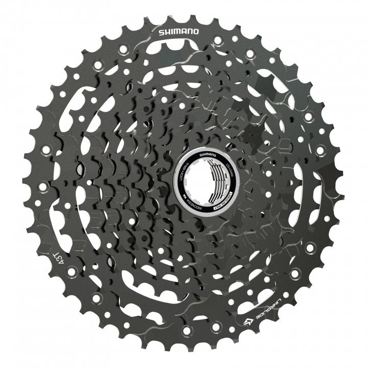 Shimano Linkglide LG400 10 Spd MTB Cassette - Black