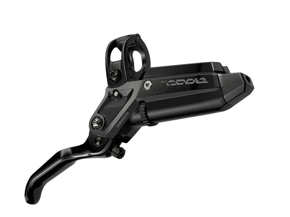 SRAM Code Silver Stealth Disc Brake and Lever - Rear - Black Anodized