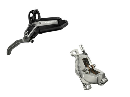 SRAM Code Ultimate Stealth Disc Brake and Lever - Front - Black-Silver