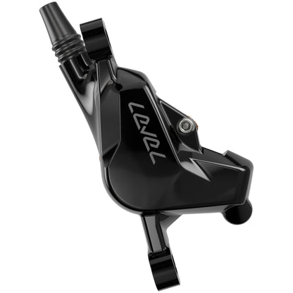 SRAM Level Silver Stealth Disc Brake and Lever - Rear - Black Anodized